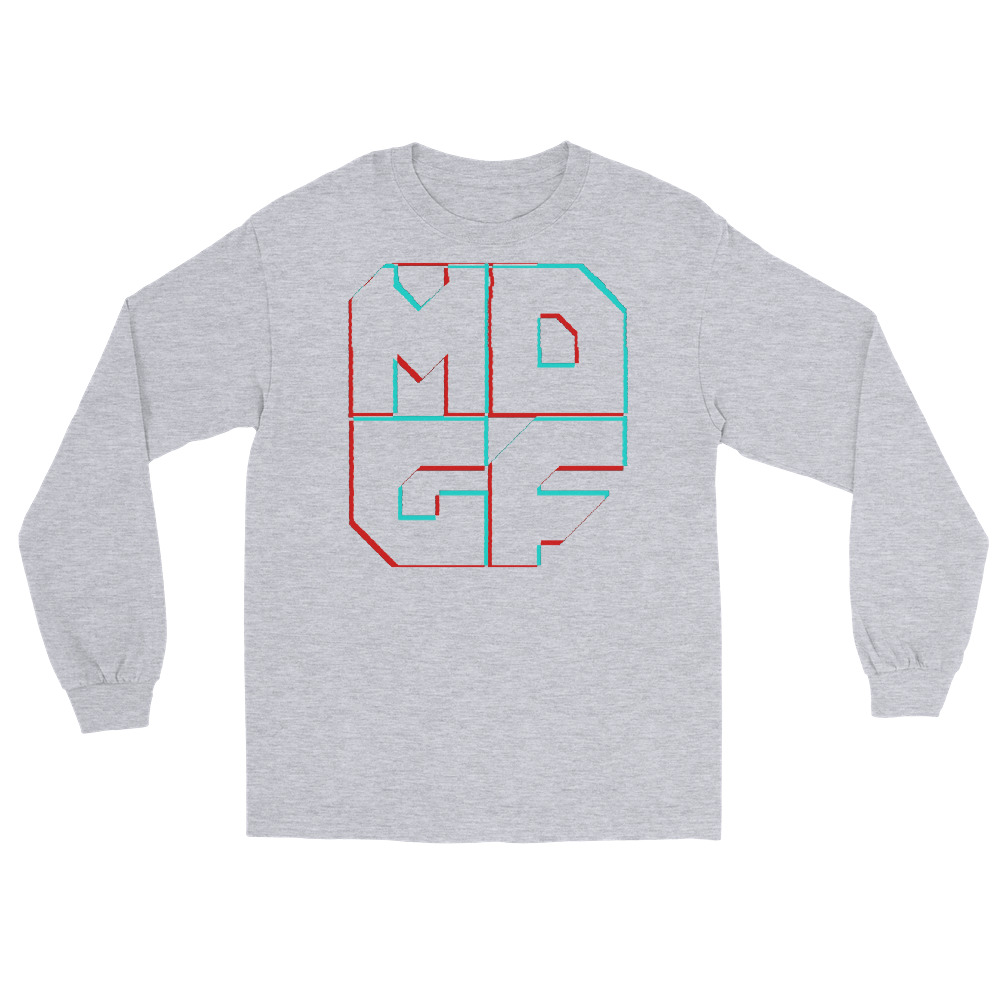 T-shirt à manches longues "MDGF Glitch Logo" pour homme – Image 4