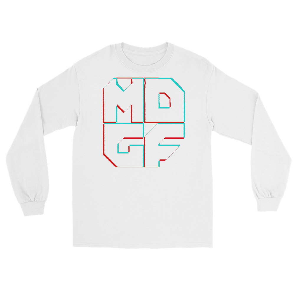 T-shirt à manches longues "MDGF Glitch Logo" pour homme – Image 6