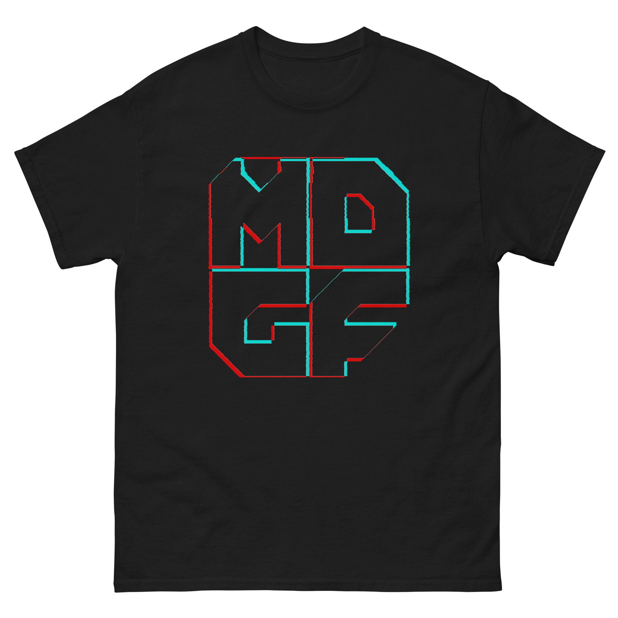 T-shirt "MDGF Glitch Logo" classique unisexe – Image 3