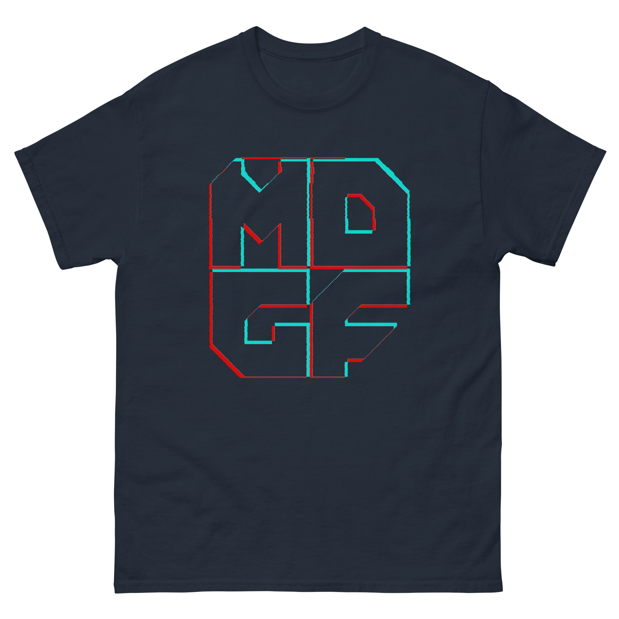 T-shirt "MDGF Glitch Logo" classique unisexe – Image 4