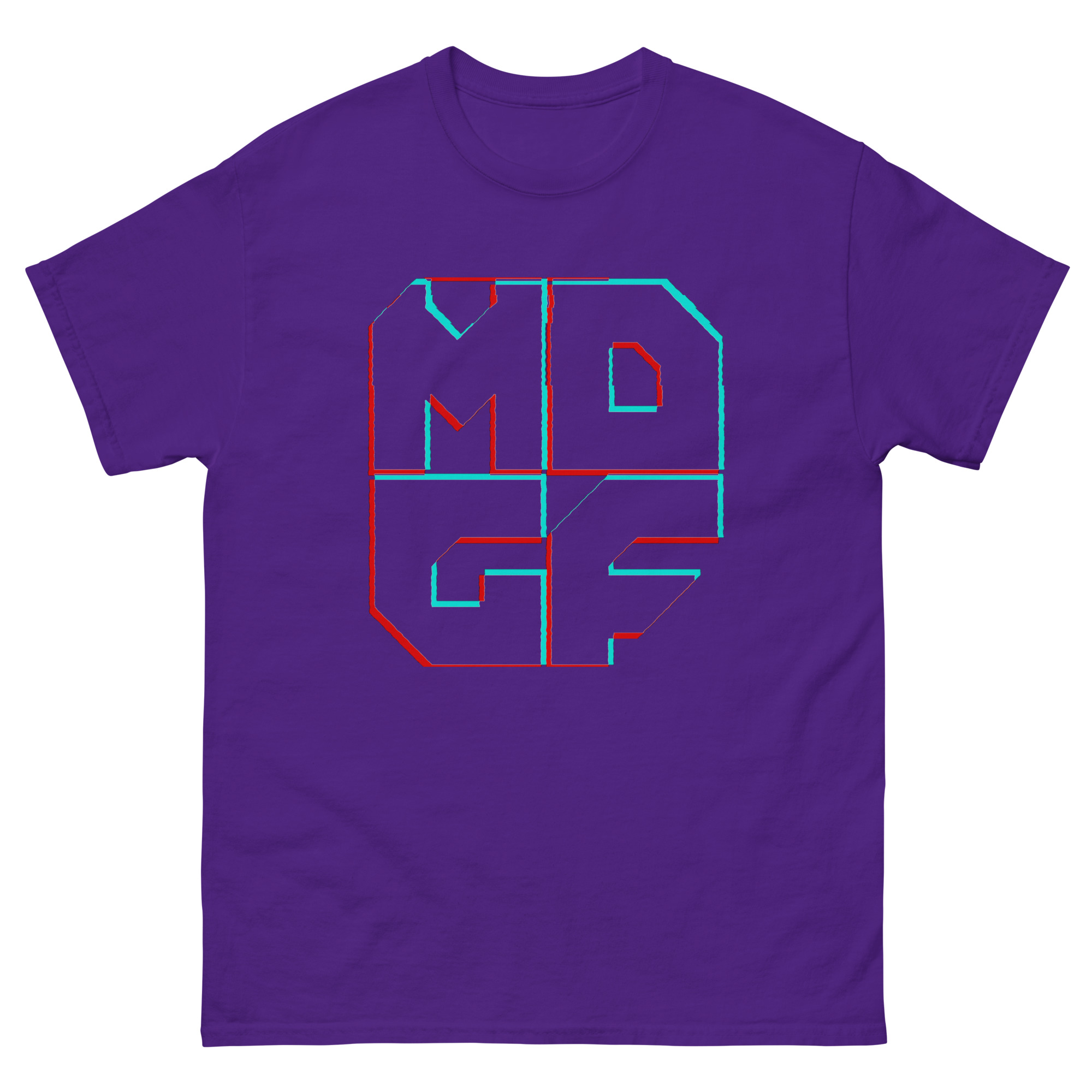 T-shirt "MDGF Glitch Logo" classique unisexe – Image 5