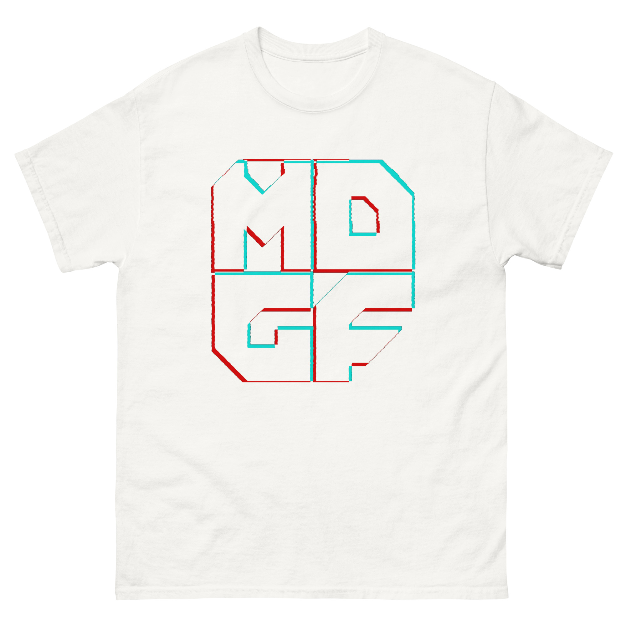T-shirt "MDGF Glitch Logo" classique unisexe – Image 16