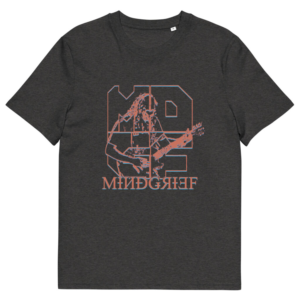 T-shirt "MDGF Guitar" unisexe en coton biologique