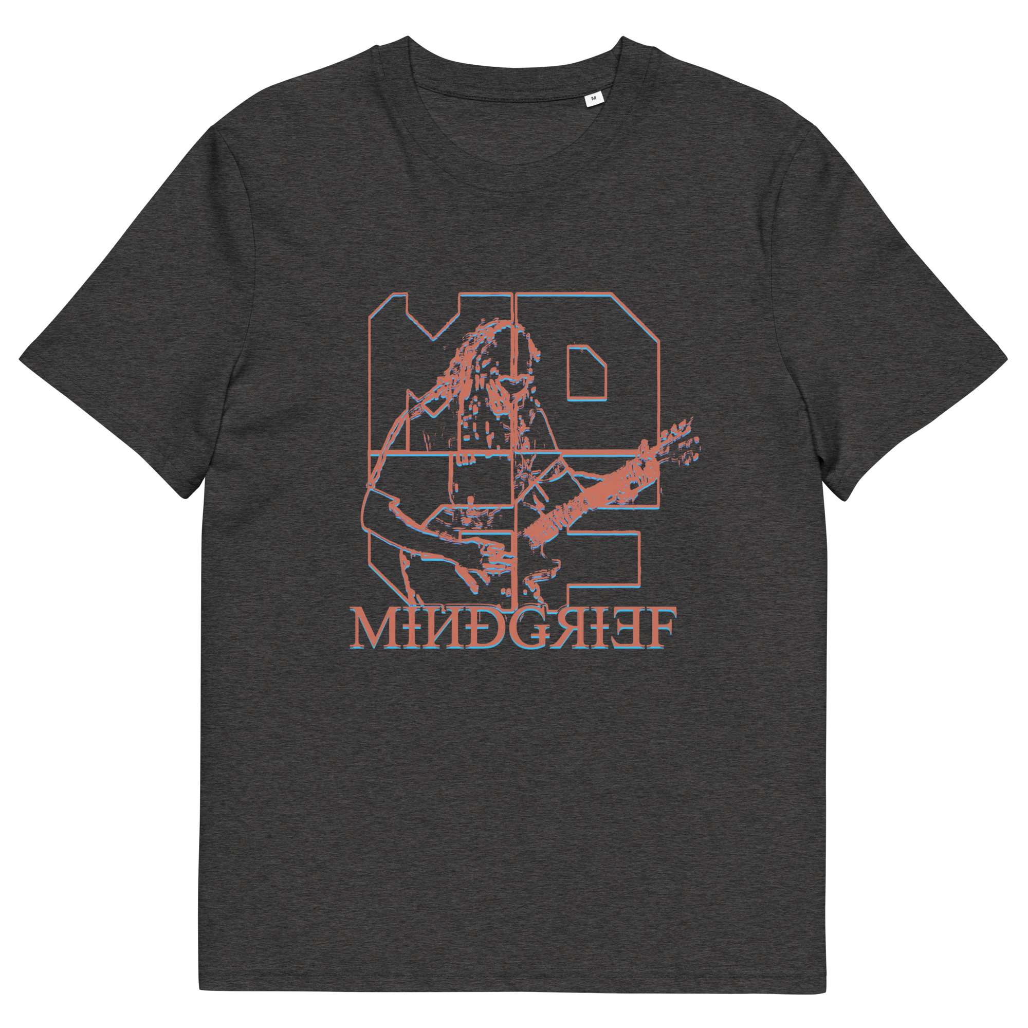 T-shirt "MDGF Guitar" unisexe en coton biologique