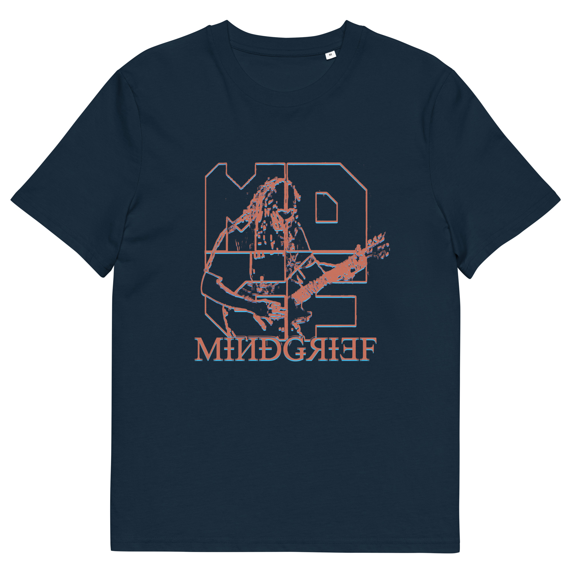 T-shirt "MDGF Guitar" unisexe en coton biologique – Image 3